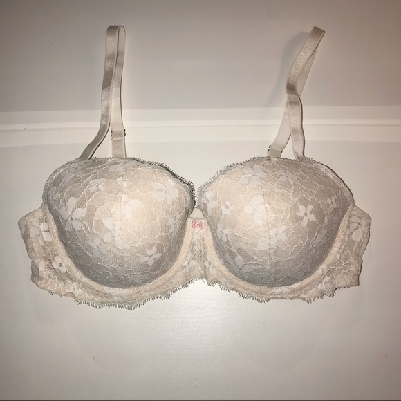 NWOT Dream Angels Lightly Lined Demi Lace Bra